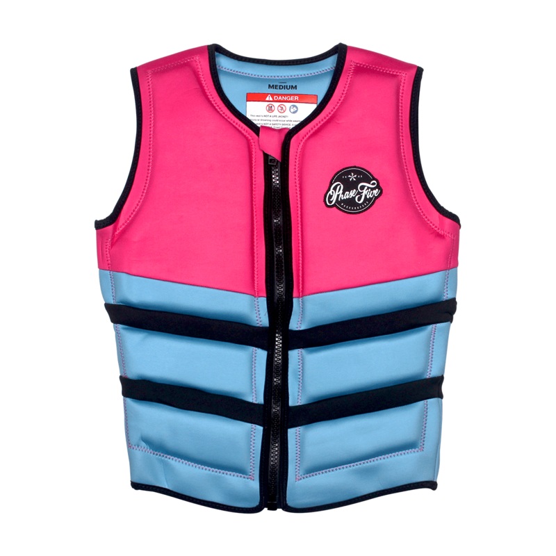 Phase 5 Ladies Pro Vest in Pink/Blue
