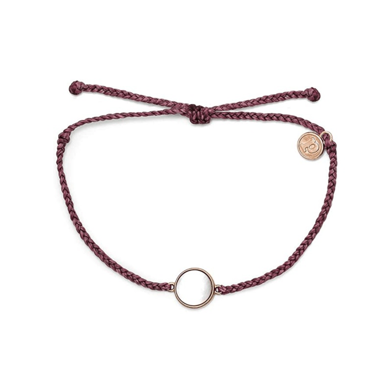 Pura Vida Mother of Pearl Bracelet in Dark Lilac