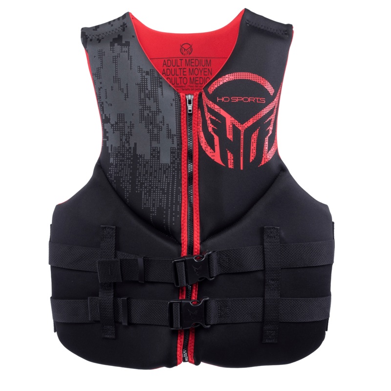 HO Men’s Pursuit CGA Life Jacket in Black/Red