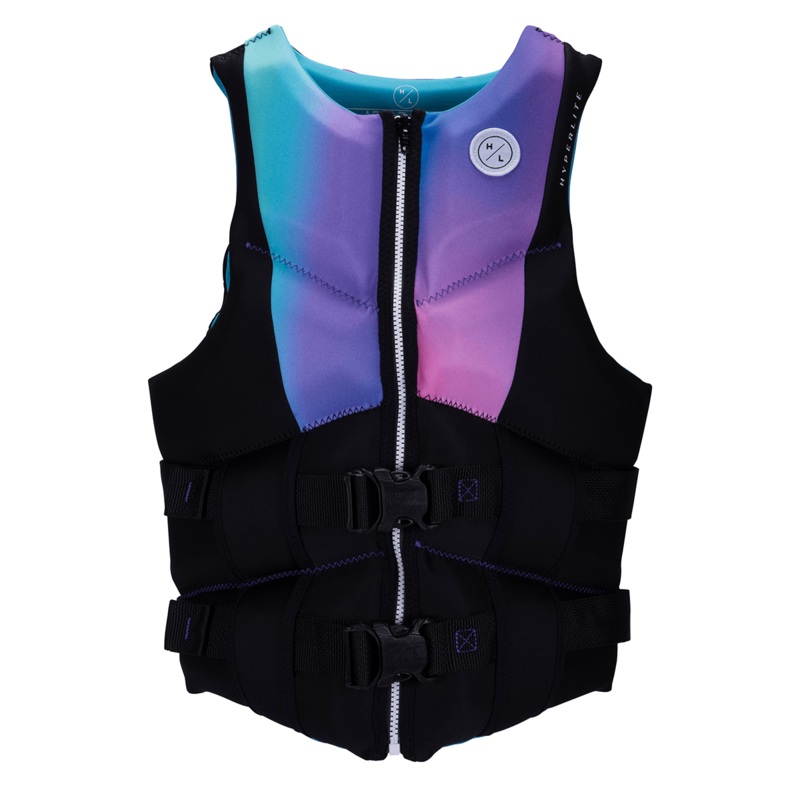 Hyperlite Women’s Logic CGA Life Jacket in Black/Purple