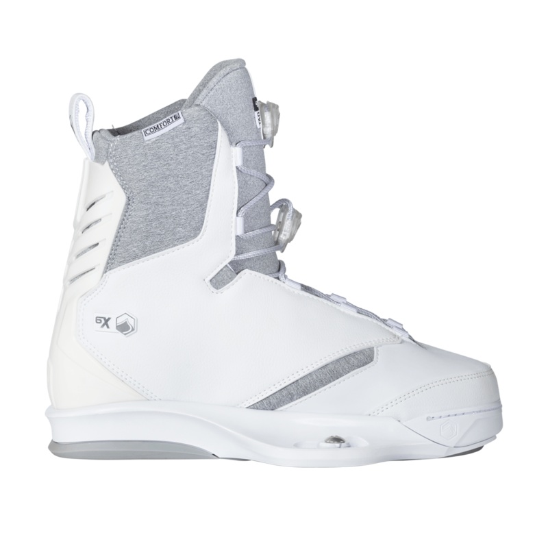 Liquid Force Tao 6X Wakeboard Bindings 2023 in White