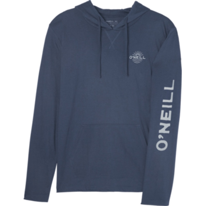 O’Neill TRVLR Holm Snap Knit Pullover in Navy