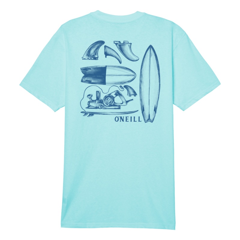 O’Neill Tools Tee in Turquoise Heather