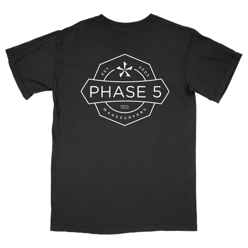 Phase 5 Banner Tee in Black