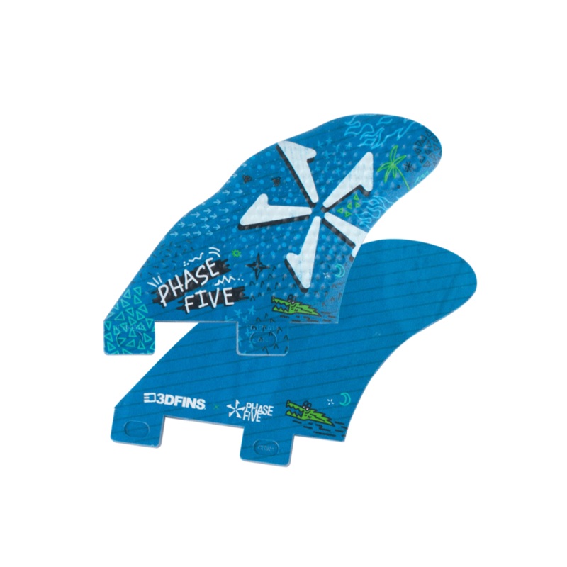 Phase 5 Payne 3D Speed Base Twin Fin Set