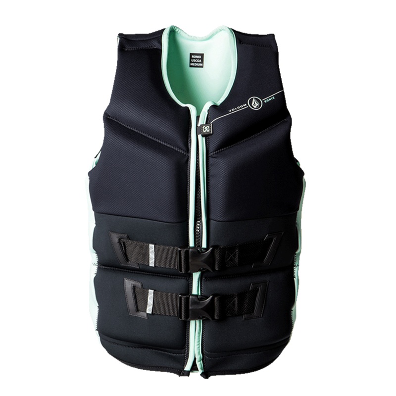 Ronix Women’s Volcom Capella 3.0 CGA Life Jacket in Black / Mint