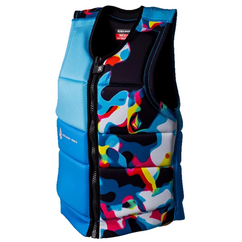 Ronix Women’s Volcom Comp Wake Vest in Aqua Lava