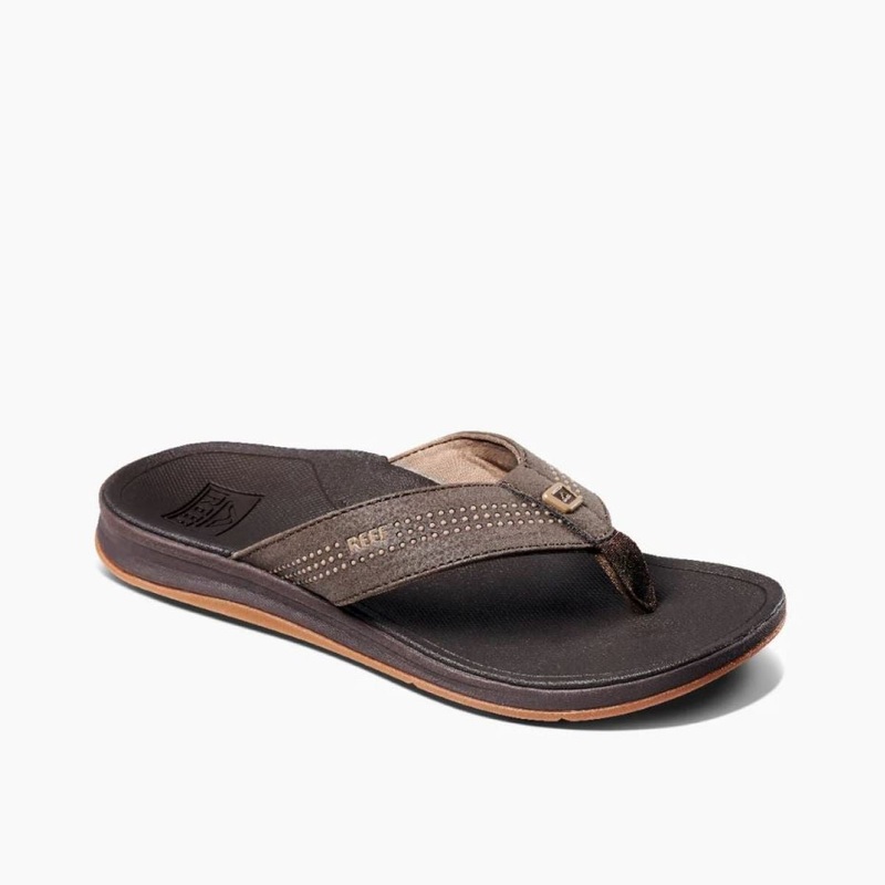 Reef Ortho-Seas Brown Men’s Sandal in Brown