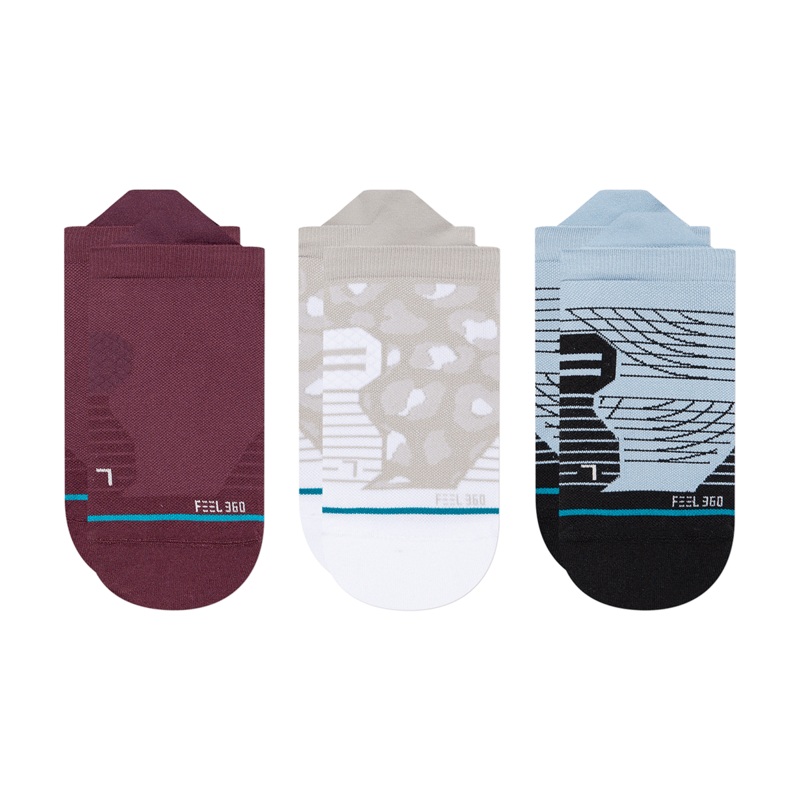 Stance 3 Pack 4×400 Performance Tab Socks in Multi