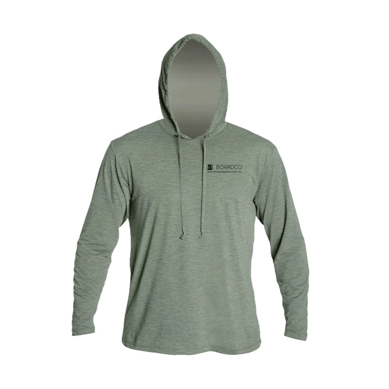 ANETIK BoardCo Low Pro Tech Hoody in Dark Olive Heathered