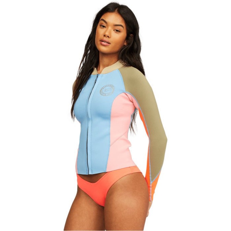 Billabong 2mm Peeky Jacket in Heat Wave
