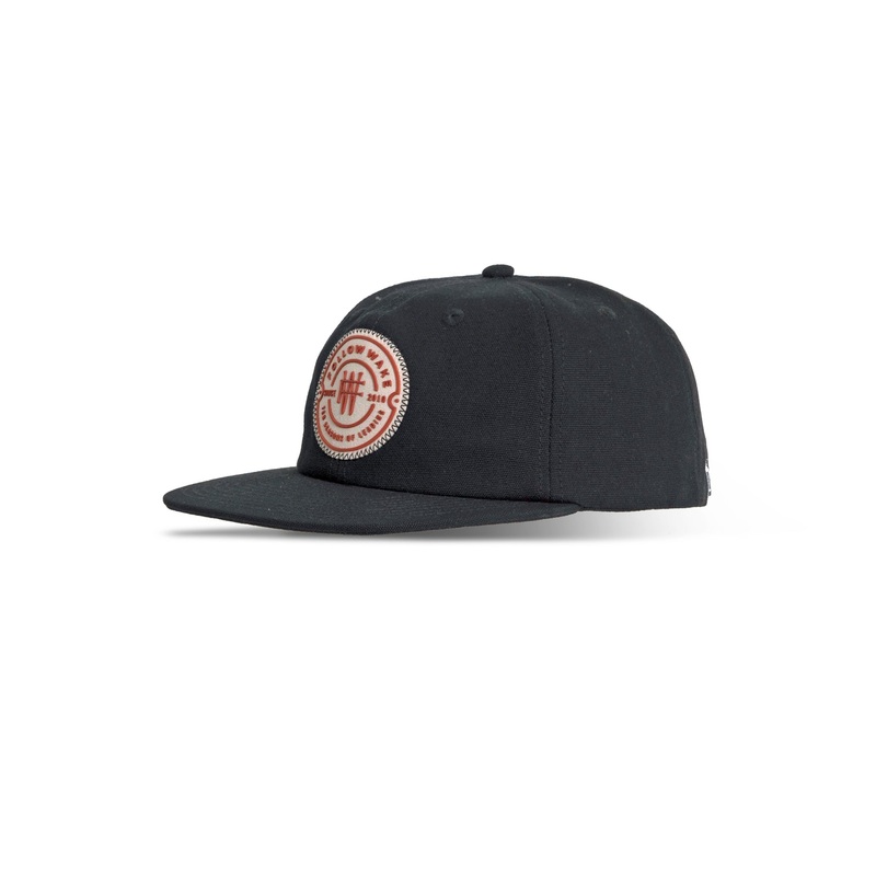 Follow Badge Formless Men’s Cap in Black