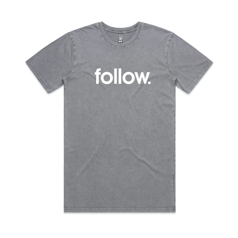 Follow Stone Corp Men’s Tee in Stone