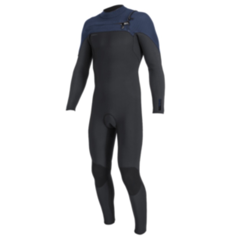 O’Neill Blueprint 3/2+mm Chest Zip Full Wetsuit in Black and Navy