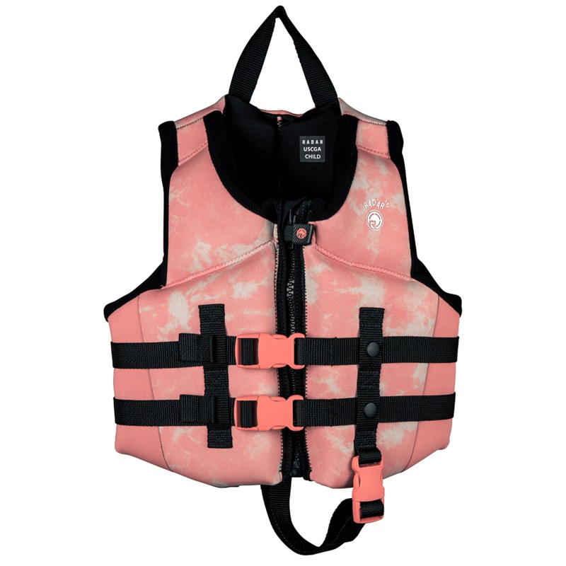 Radar Girl’s CGA Life Jacket in Bubble Gum Swirl