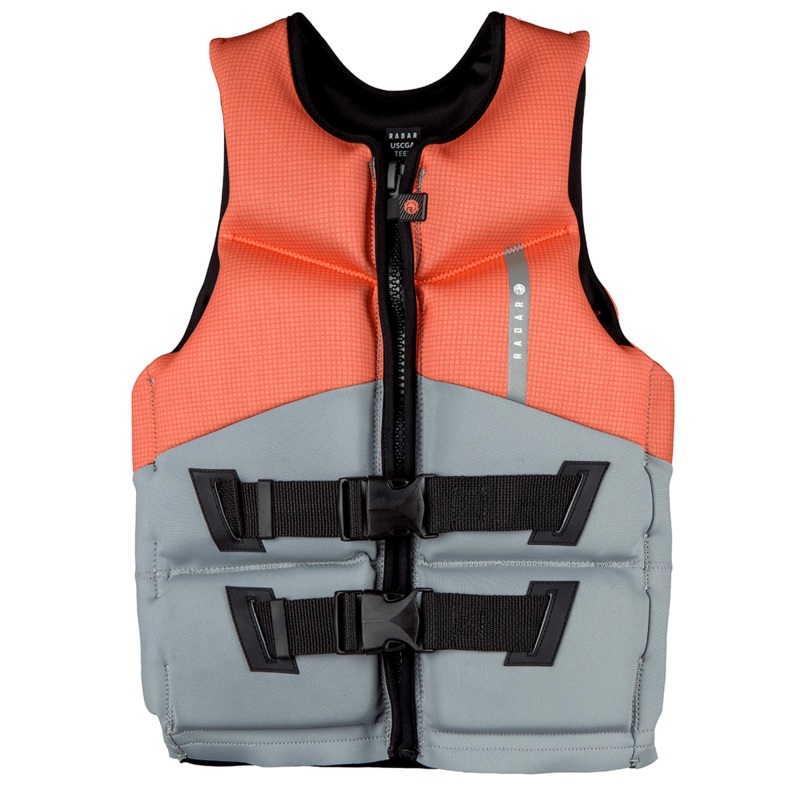 Radar Girl’s TRA CGA Life Jacket in Salmon/Grey