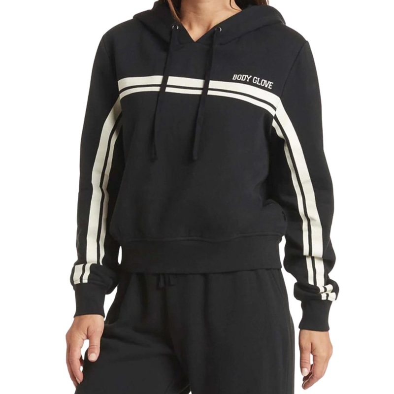 Body Glove Sportswear Women’s Lined Up Sweater in Black