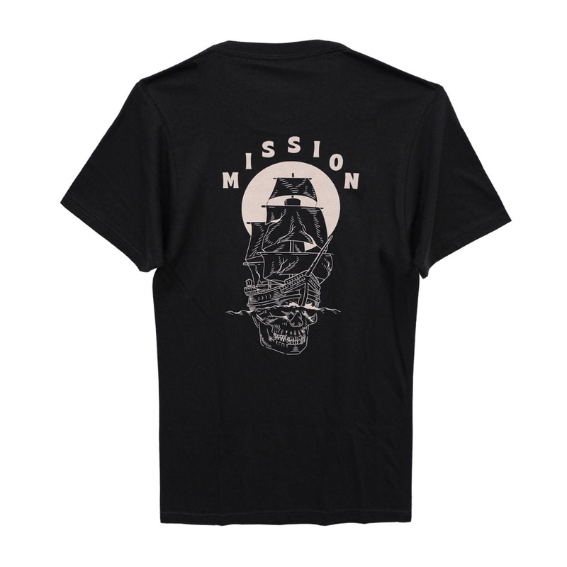 Mission Jolly Roger Men’s Tee in Black