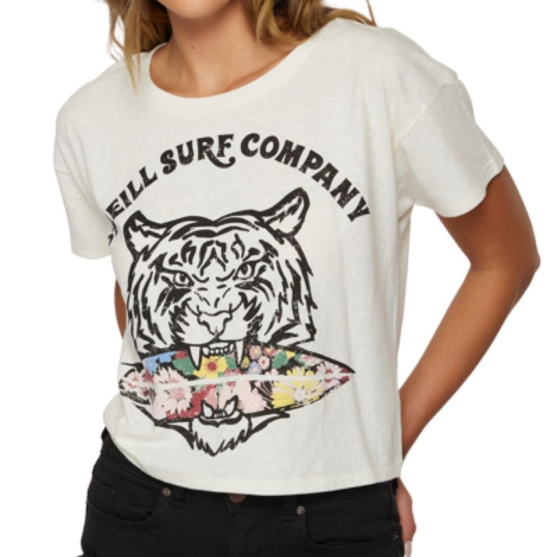 O’Neill Growlin Tee in Winter White