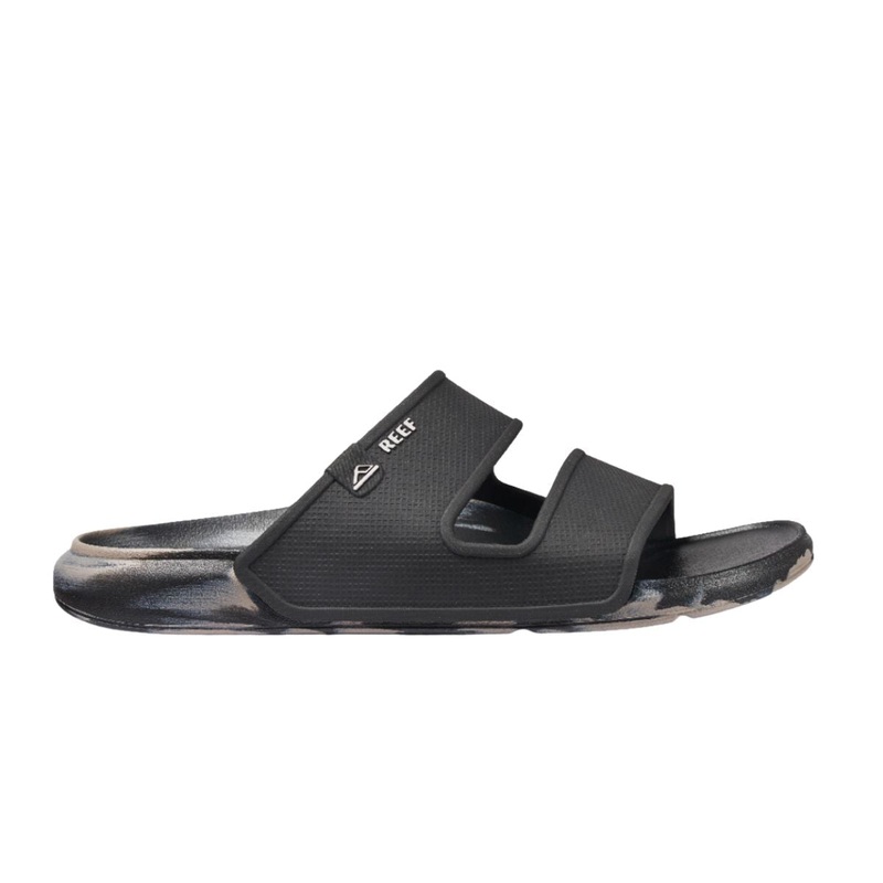 Reef Oasis Double Up Men’s Sandal in Black/ Taupe Marble