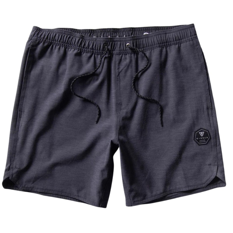 Vissla Breakers 16.5″ Ecolastic Boardshorts in Graphite
