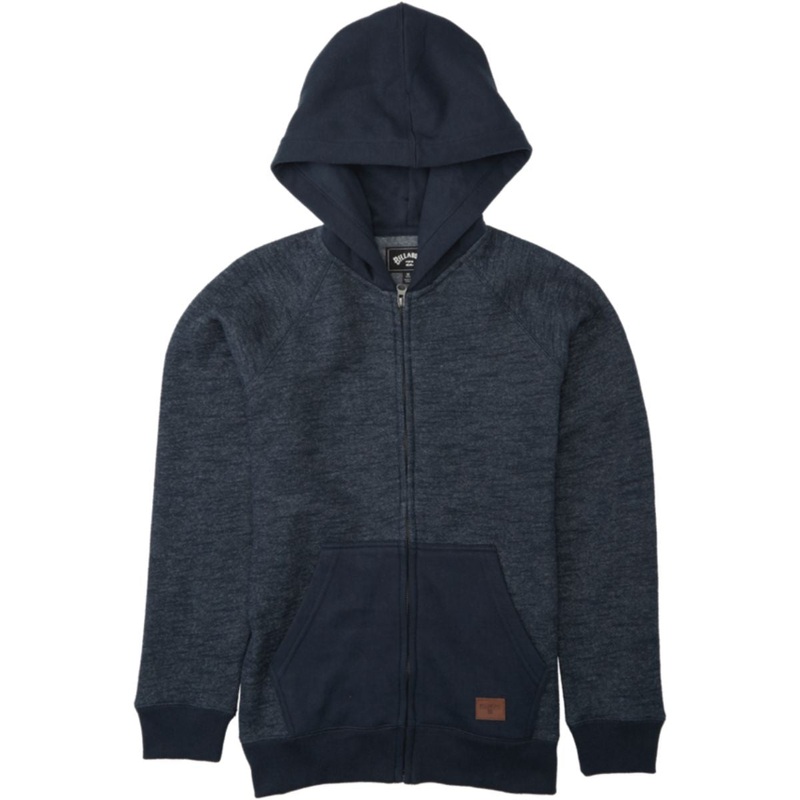 Billabong Boys Balance Zip Hoody in Navy