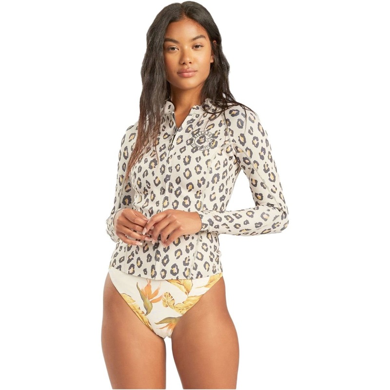 Billabong Girls 1mm Peeky Wetsuit Jacket in Sweet Sands