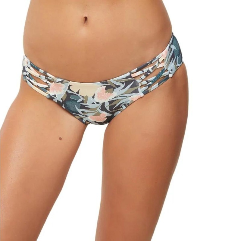 O’Neill Teegan Strappy Pant Bikini Bottom in Multi