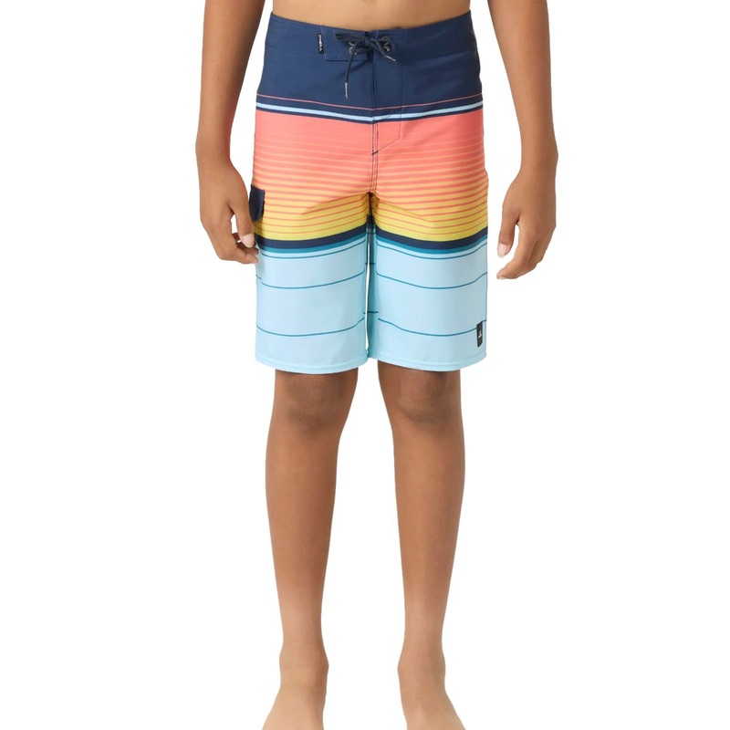 O’Neill Boy’s Lennox Stretch Boardshorts in Sky Blue