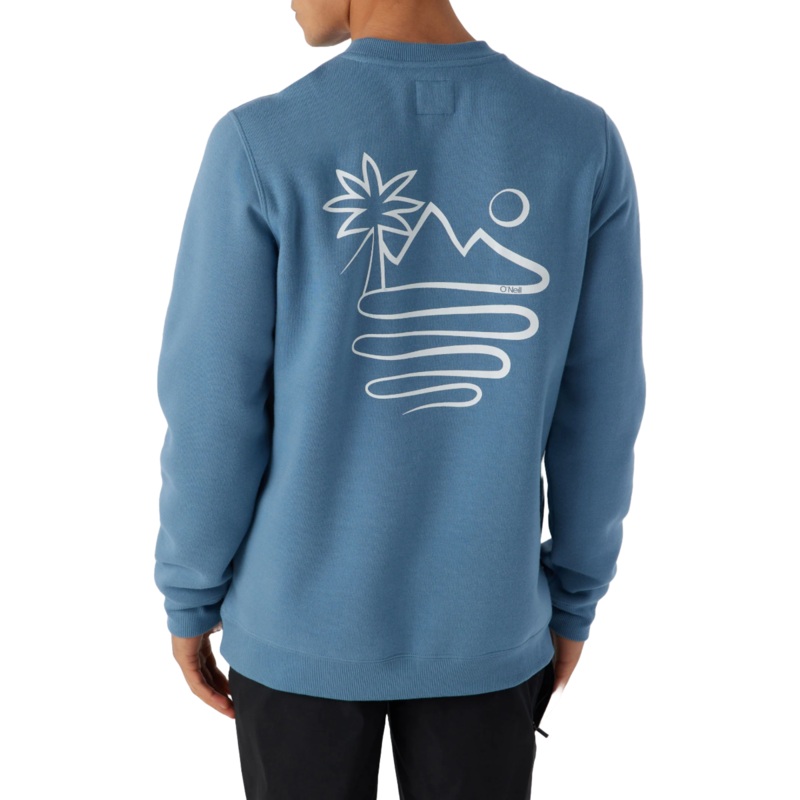 O’Neill OG Fleece Crew in Copen Blue