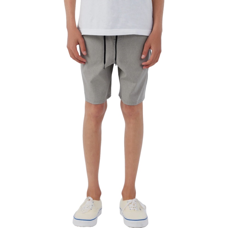 O’Neill Reserve E-Waist 16” Boy’s Boardshort in Light Grey