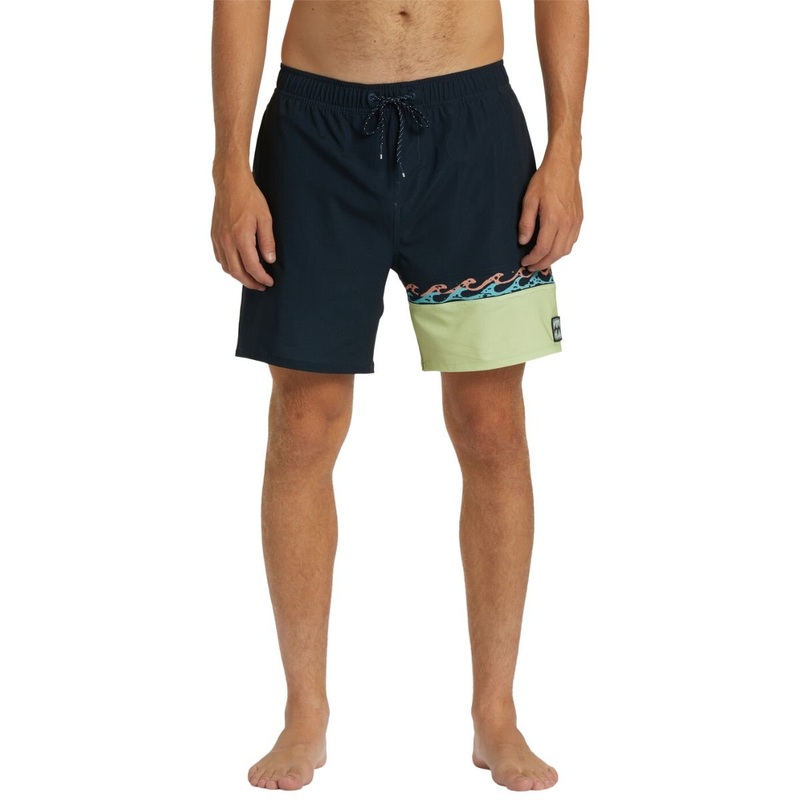 Billabong Burleigh Layback 17″ Boardshorts in Navy