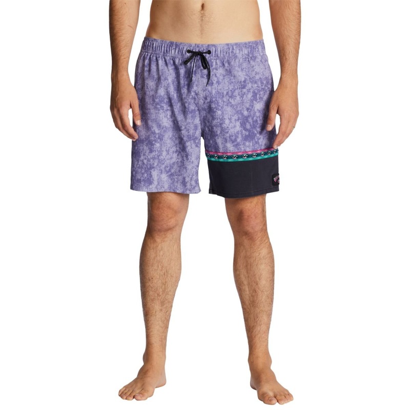 Billabong Burleigh Layback 17″ Boardshorts in Purple Haze