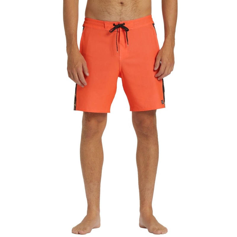 Billabong D Bah Lo Tide 18″ Boardshorts in Coral