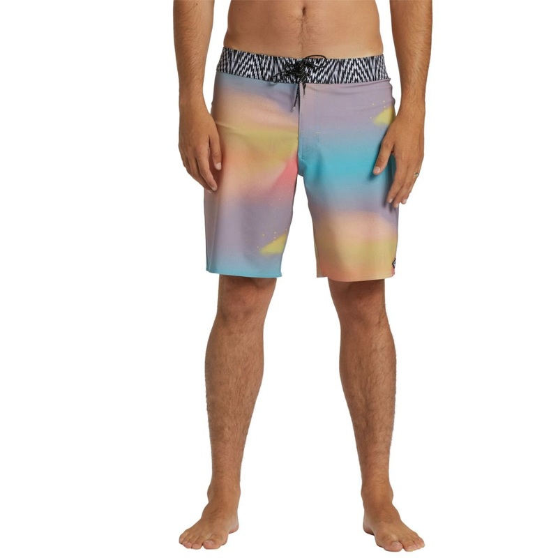 Billabong Riot Pro Performance 19″ Boardshorts in Pastel