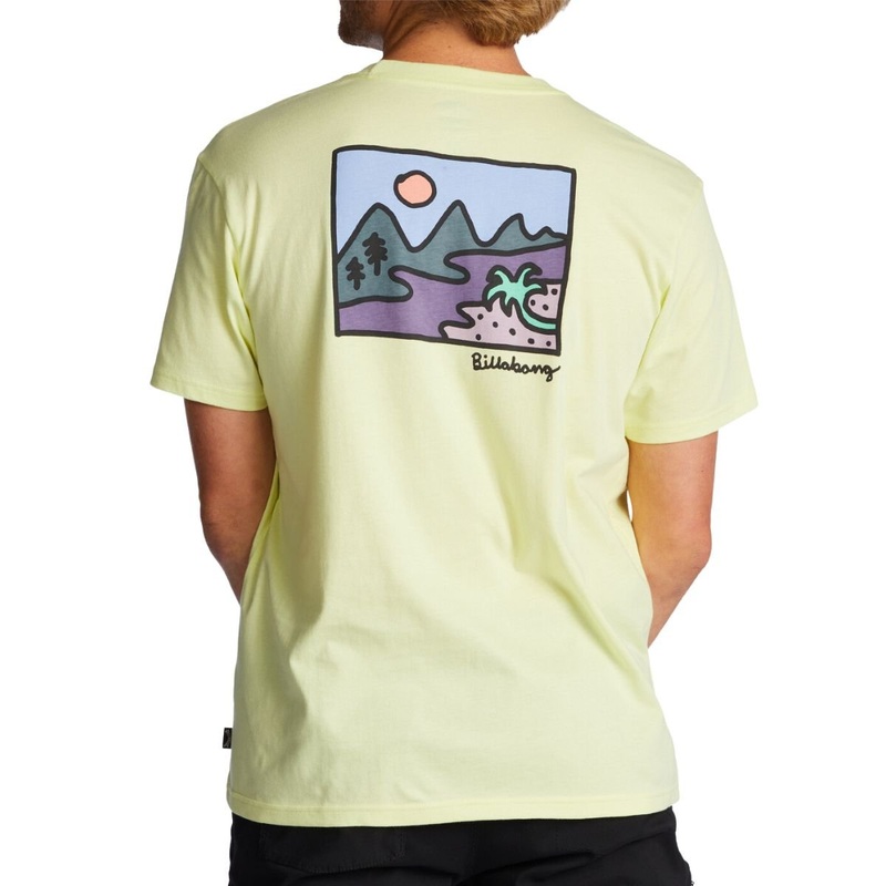 Billabong Shine Tee in Light Lime