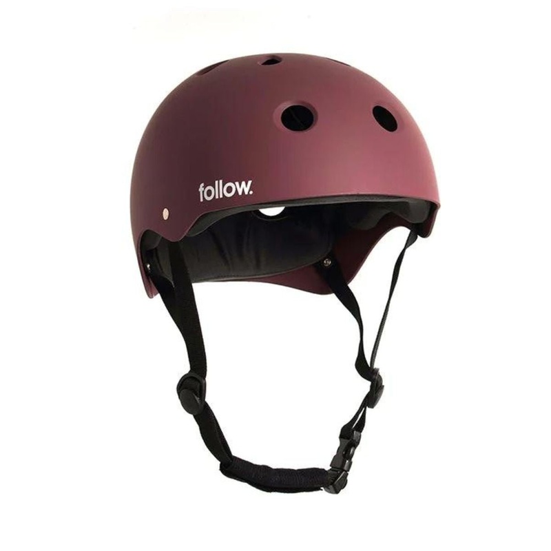 Follow Safety First Helmet in Red