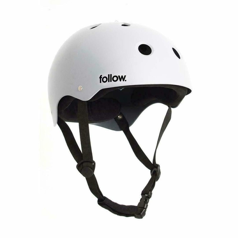Follow Safety First Helmet in White