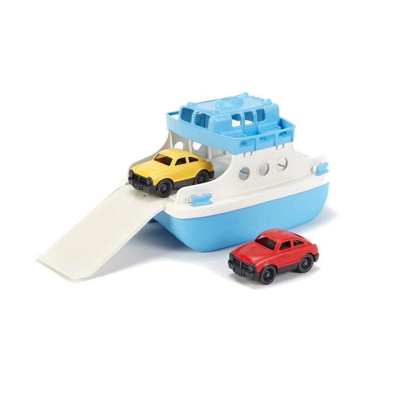 Green Toys Ferry Boat in Blue/White