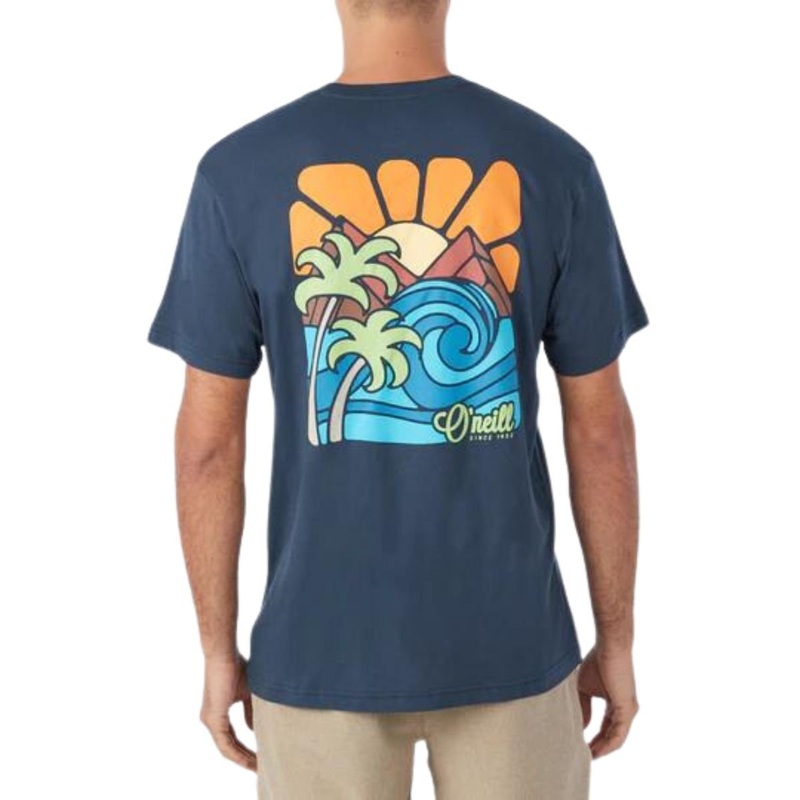 O’Neill Promised Land Tee in Navy