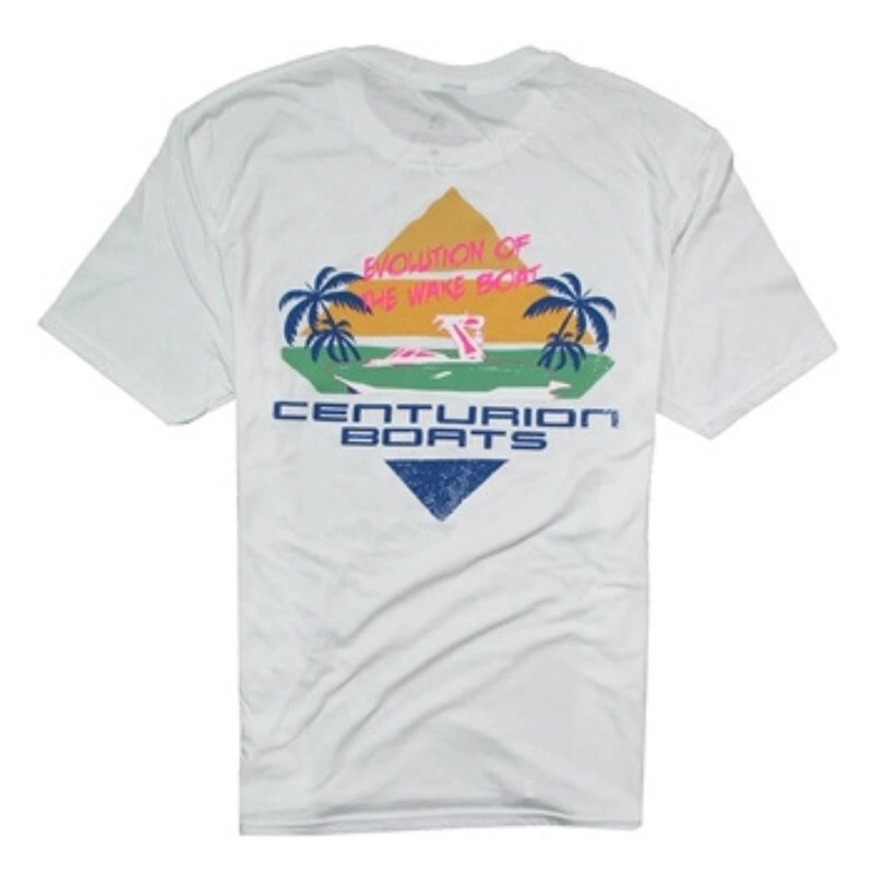 Centurion Evolution Island Men’s Tee in White
