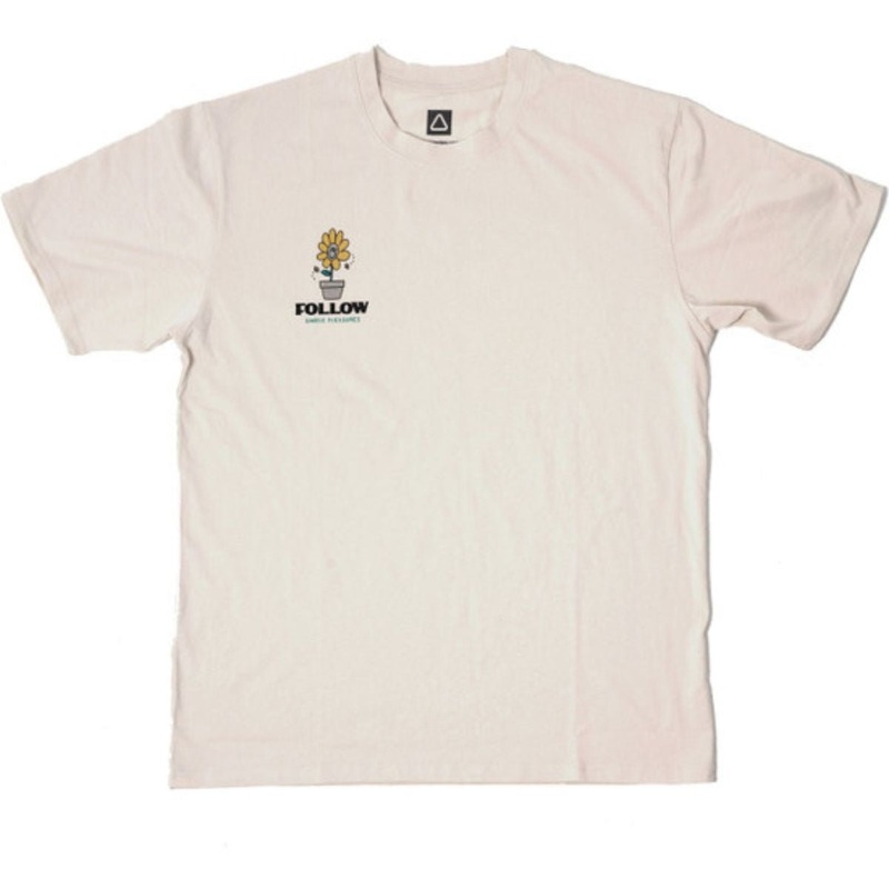 Follow Simple Pleasures Men’s Tee in Natural