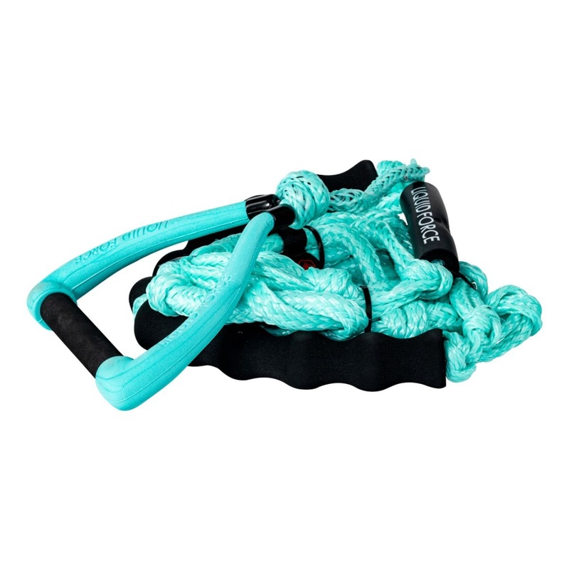 Liquid Force DLX Molded Surf Rope in Blue/Black