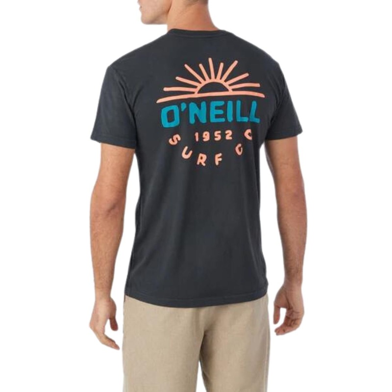 O’Neill Blockhead Tee in Dark Charcoal