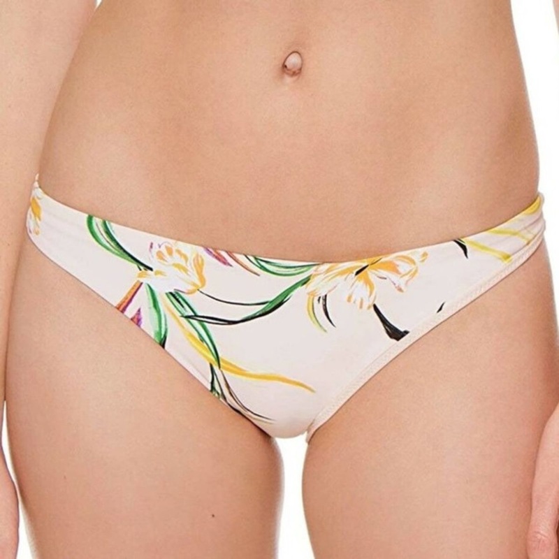 O’Neill Claris Floral Classic Pant Bikini Bottom in BSH