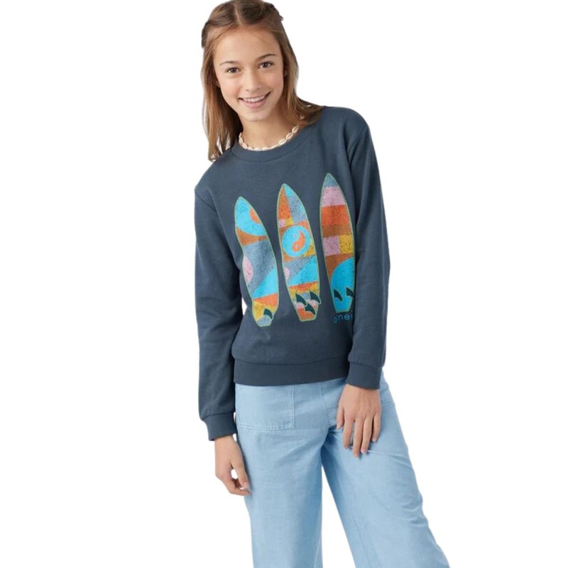 O’Neill Girls Breakwater Pullover in Slate