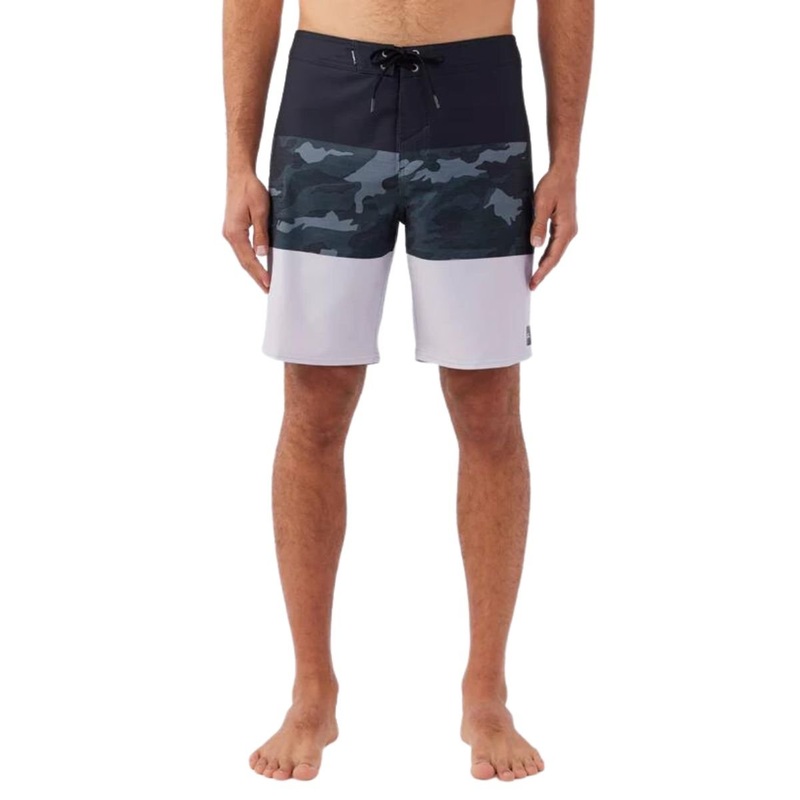 O’Neill Hyperfreak Heat Block 19″ Boardshorts in Black Camo
