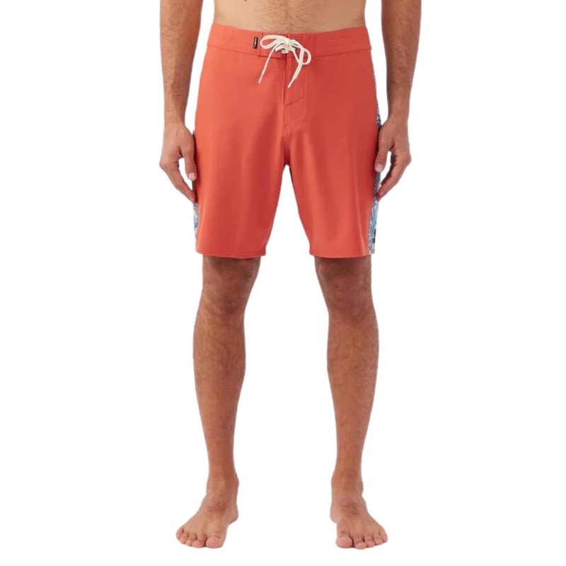 O’Neill Hyperfreak Mysto Side Panel 18″ Boardshorts in Picante