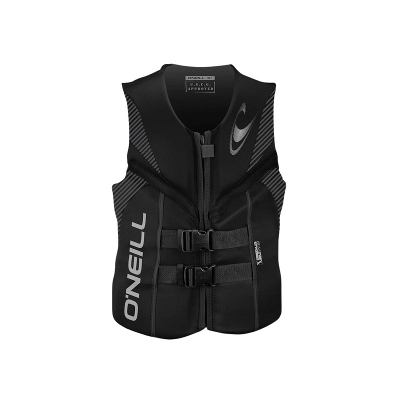 O’Neill Life Vest Reactor FZ USCG Black