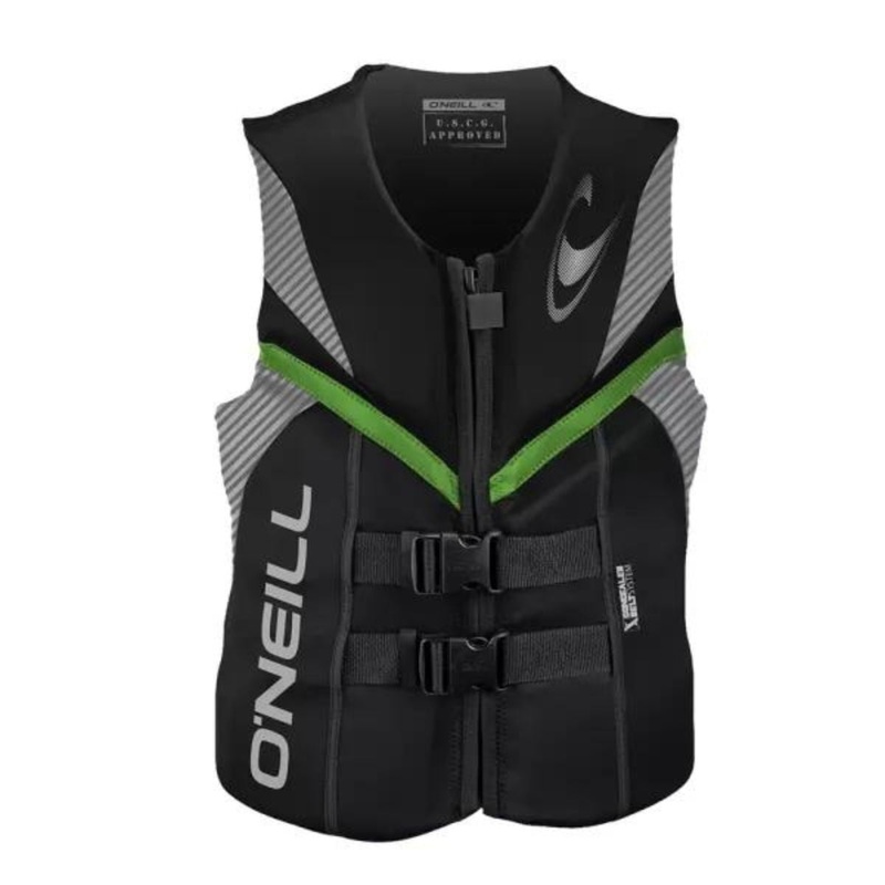 O’Neill Life Vest Reactor FZ USCG Black/Lunar/Dayglo